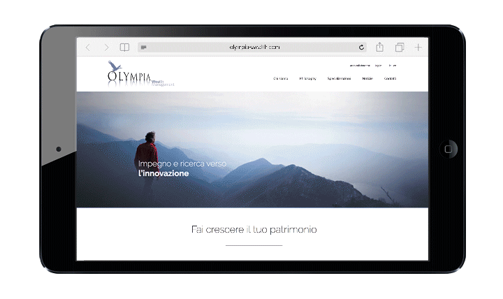 Olympia web site