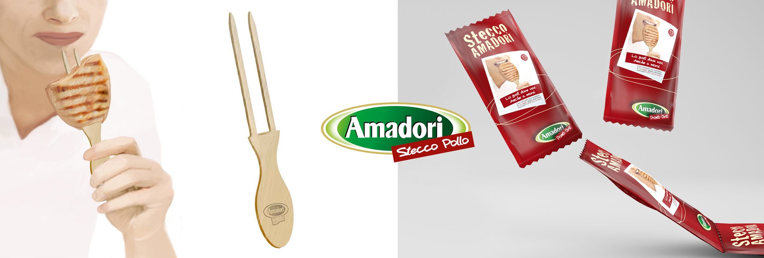 Branding e product design per Amadori: Stecco Pollo