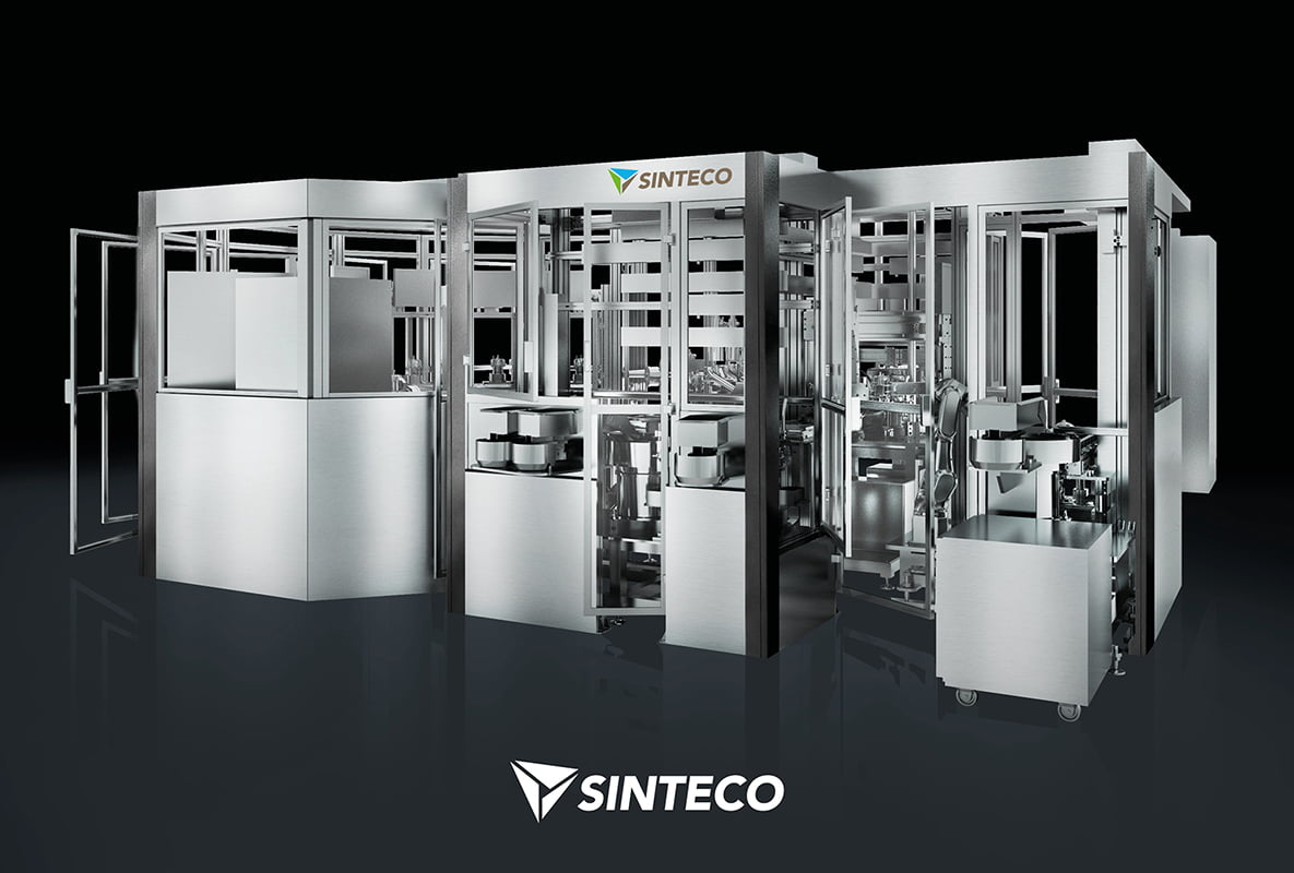 SINTECO Art Direction e 3D Rendering comunicano l’engineering delle macchine
